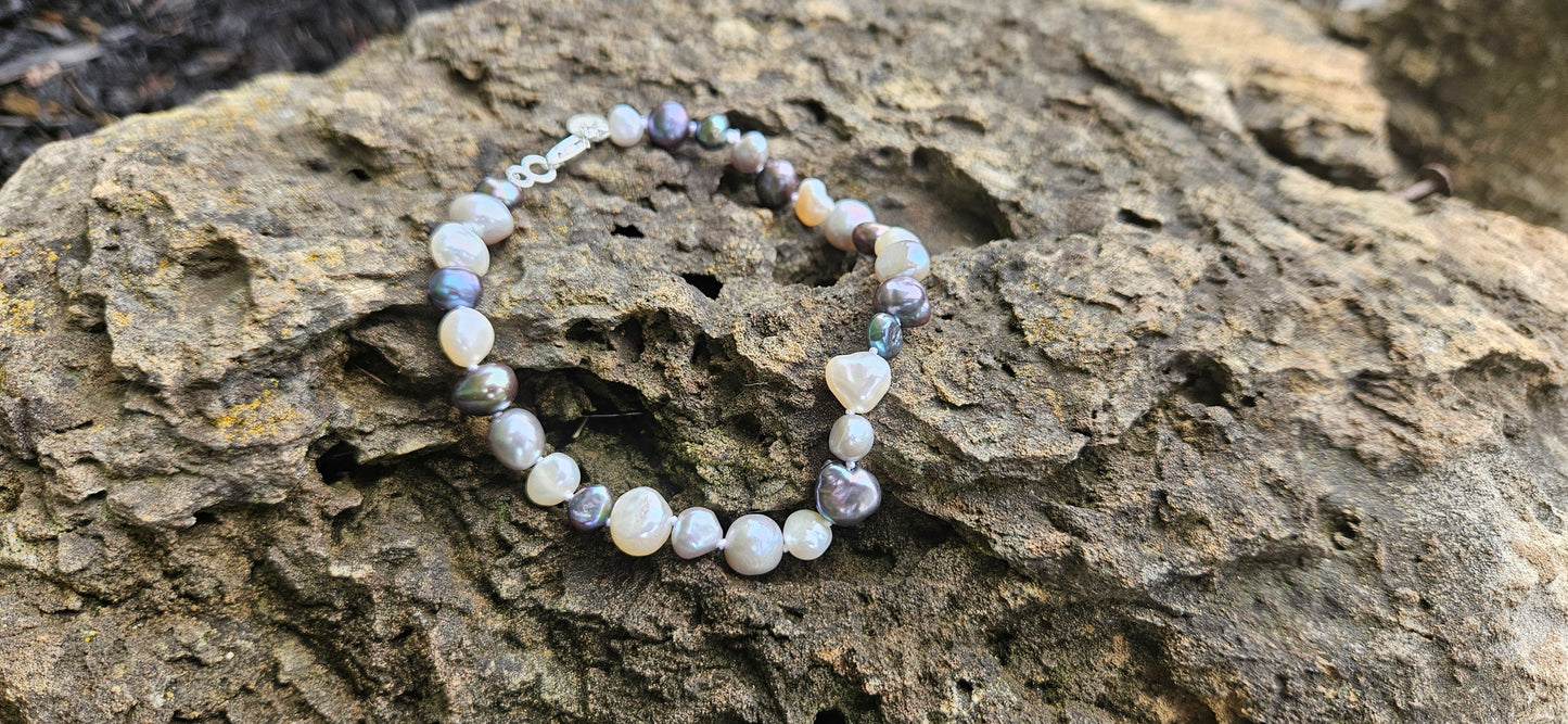 BRACELET PERLES EAU DOUCE MULTI