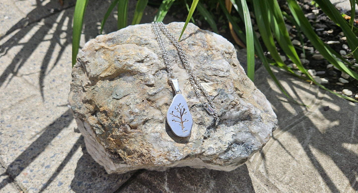 COLLIER PENDENTIF AMBRE