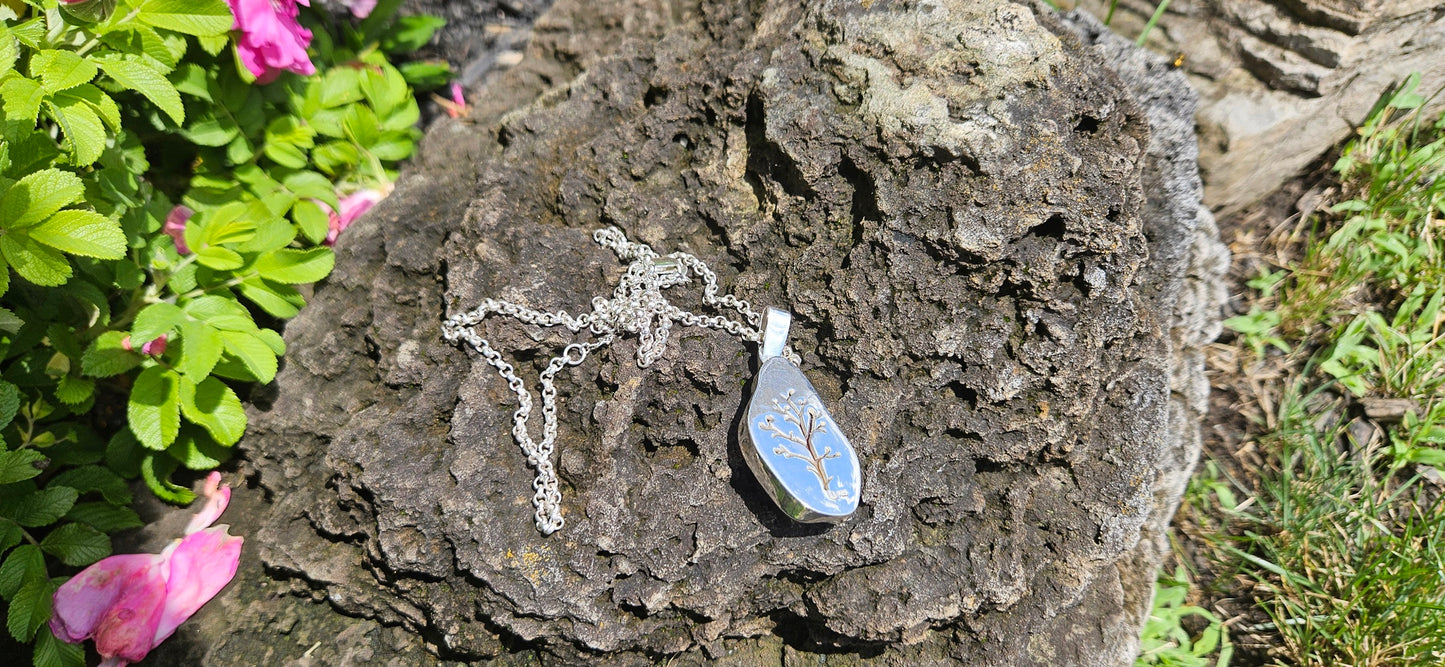 COLLIER PENDENTIF AMBRE