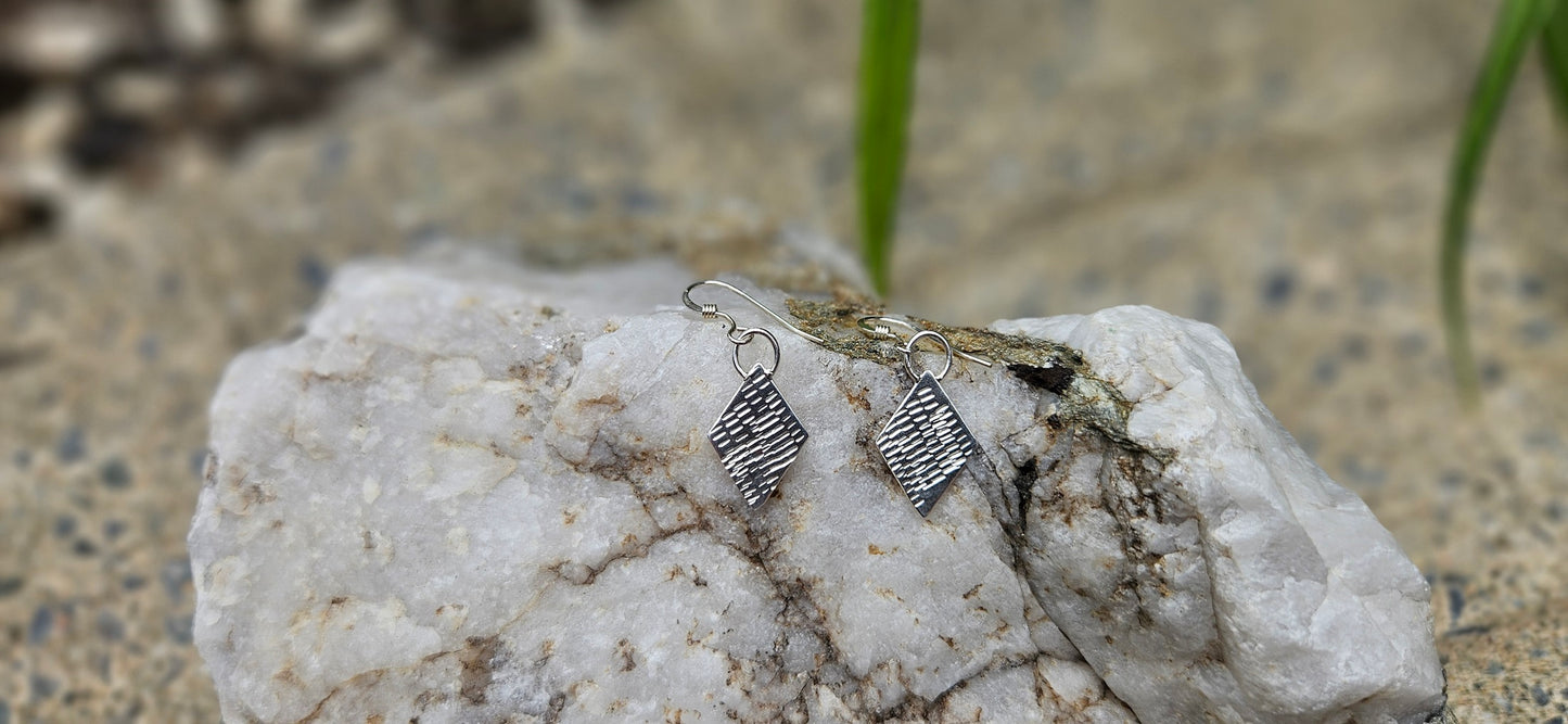 BOUCLES LOSANGE LIGNÉ