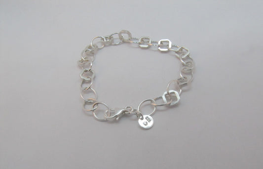 BRACELET CARRÉ-OVAL