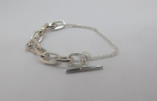 BRACELET OVAL CHAÎNE