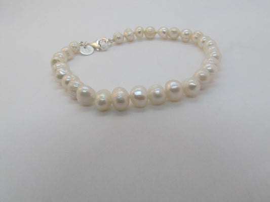 BRACELET PERLES EAU DOUCE PETIT BLANC