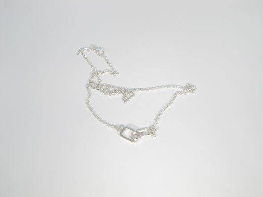COLLIER PENDENTIF 2 RECTANGLES