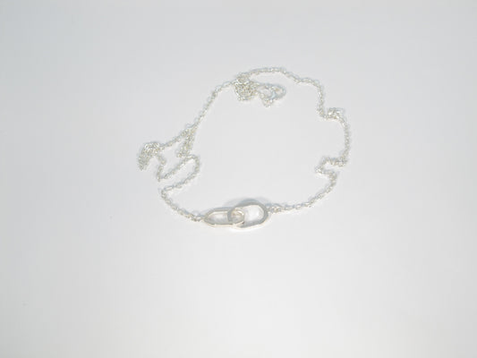 COLLIER PENDENTIF 2 OCTOGONE