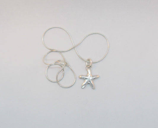 COLLIER PENDENTIF ÉTOILE DE MER