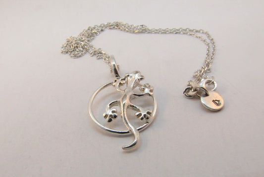 COLLIER PENDENTIF SALAMANDRE