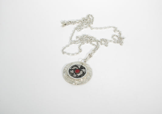COLLIER PENDENTIF MICROMOSAÏQUE