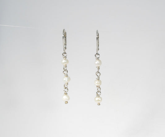 BOUCLES 3 PERLES